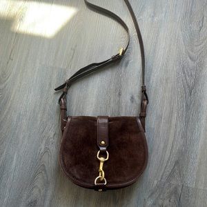 Michael Kors bag crossbody leather suede